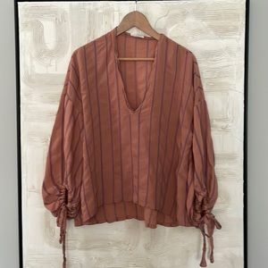 Lou & Grey striped Poet Shirt